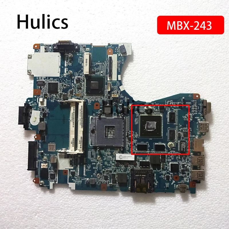 Hulics оригинальный V081_MP-MB MBX-243 REV: 1 материнская плата для ноутбука Sony VPCF23 основная |