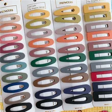 

10PCS/Set Simple Geometric Hairpin Fashion Bangs Clip Barrette Hair Accessories for Kids Women Girls Modeling accessories