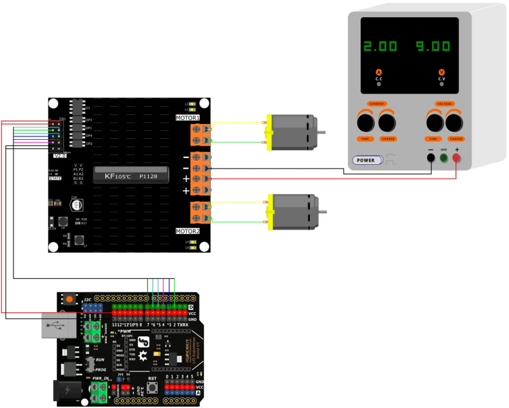 12v 24v 12a para carro robô arduino