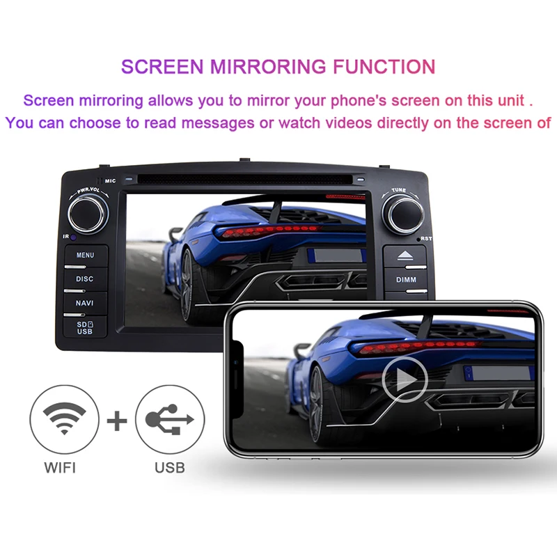 Android 9,0 автомобильный dvd-плеер для Toyota Corolla E120 BYD F3 2 Din Автомобильный мультимедийный Стерео gps Авторадио Навигация(с камерой