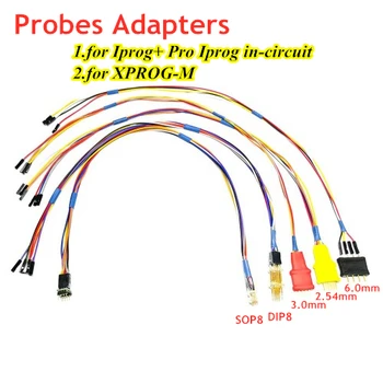 

Probes Adapters for Iprog+ Pro in-circuit Probes Adapters for XPROG-M SOP8 Adapter 6.0mm adapter 2.54/3.0mm adapter DIP8 adapter