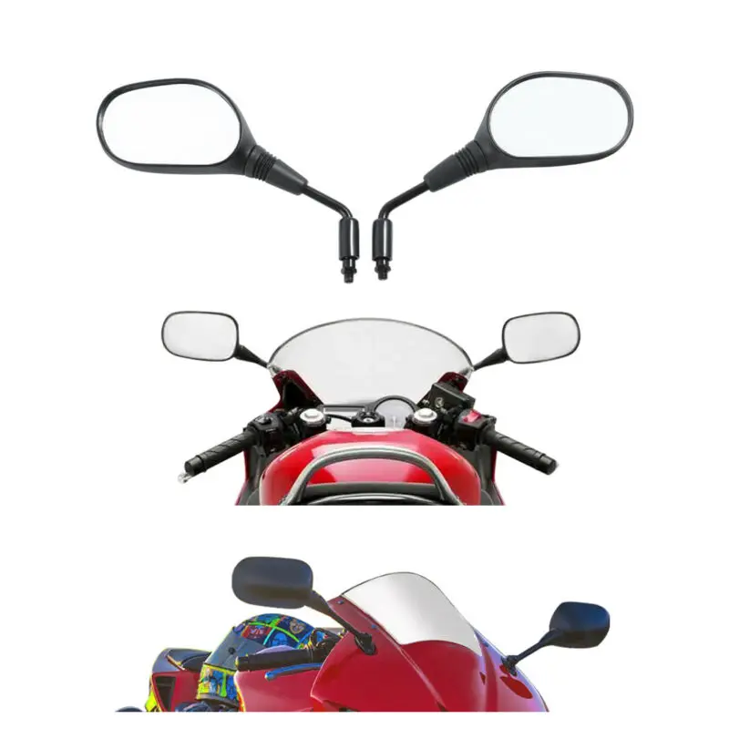 Мотоцикл Универсальный M10 10 мм боковое зеркало заднего вида для Kawasaki Suzuki Honda Hornet CB1000R CB900F CB400 CB500 CB600F
