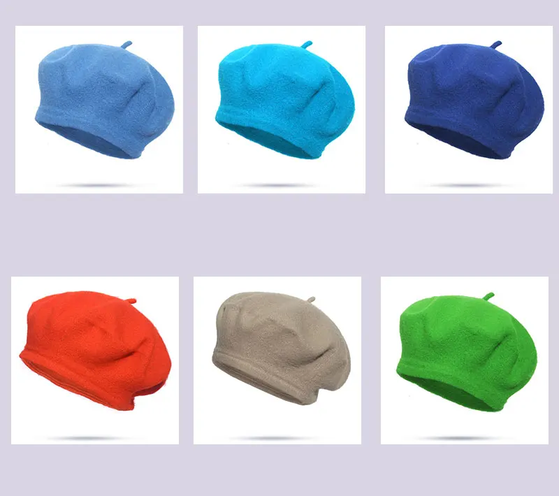 Béret En Laine Pour Fille 2-5 Ans - Chapeau Souple Et élégant Pour L'automne Et L'hiver