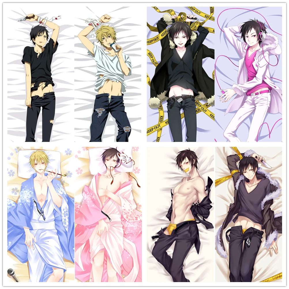 Suef Аниме Манга дюрарара! Orihara Izaya Heiwajima Shizuo Dakimakura двусторонний чехол для подушки |