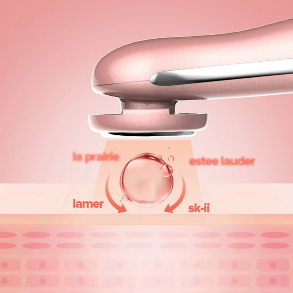 Iontophoresis Beauty Instrument Ultrasound Ion Face Lift Facial Beauty Device Ultrasound Skin Care