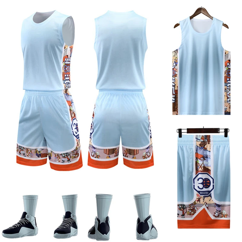 High Quality Basketball Jersey Shorts Uniform