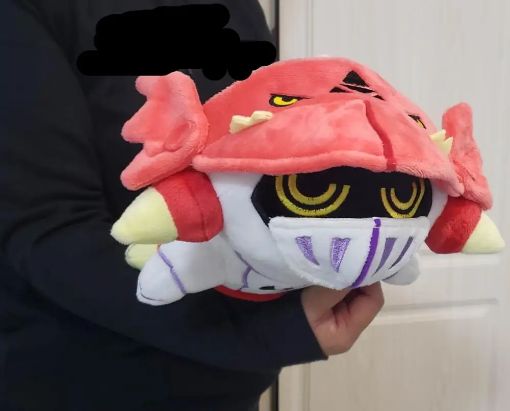 Digimon Team 03 Dukemon Muppet Кукла Мягкие плюшевые игрушки подушка ограниченный заботливый