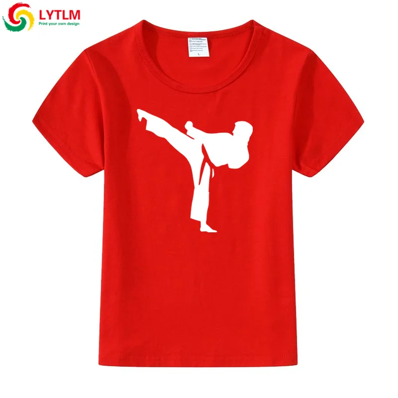 LYTLM/футболка с героями мультфильмов Kyokushin Karate Oyama/Детские футболки летняя одежда для маленьких мальчиков футболка с каратэ сетокан XXX Kids Poleras