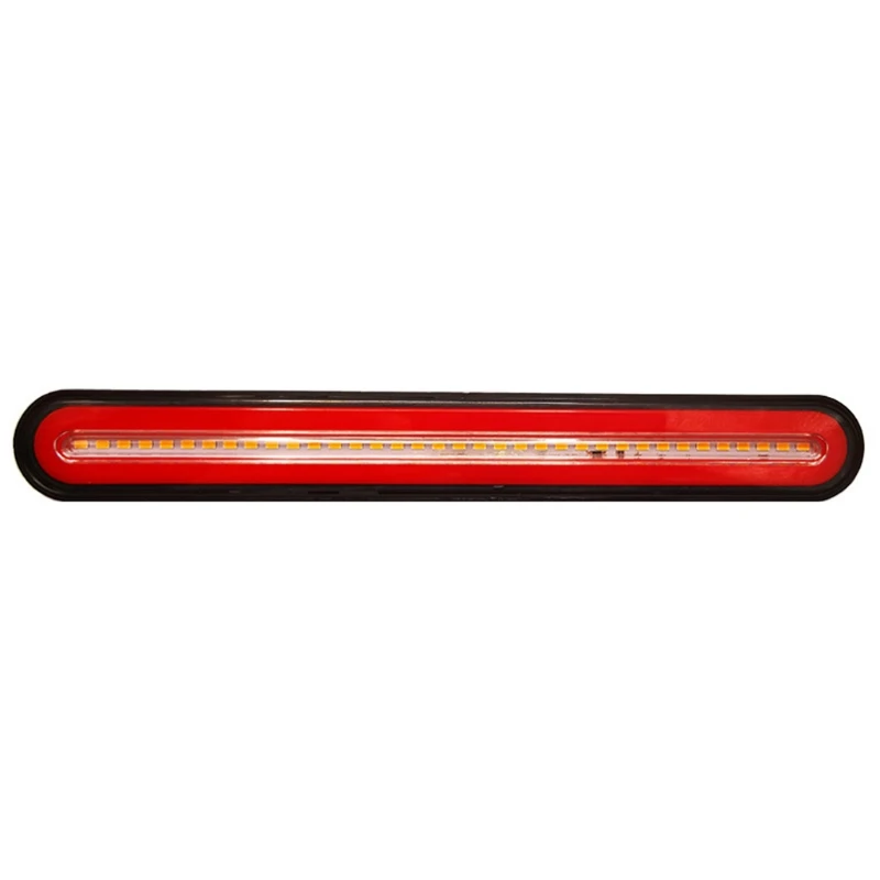 1Pcs Super bright 24V Truck Trailer LED Taillight Neon Lamp RV Stop Flowing Turn Signal Brake Rear Tail Li | Автомобили и
