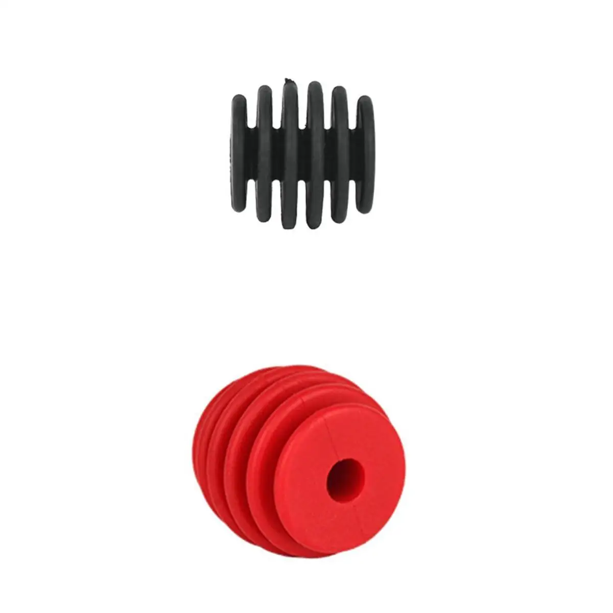 2x Rubber Compound Bow String Decelerator Archery Stabilizer Suppressor