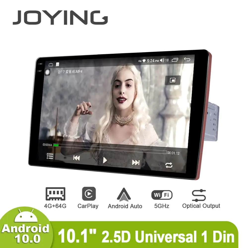 JOYING 10 1 &quot2.5D IPS Android автомобильное радио стерео HD 1280*720 головное устройство