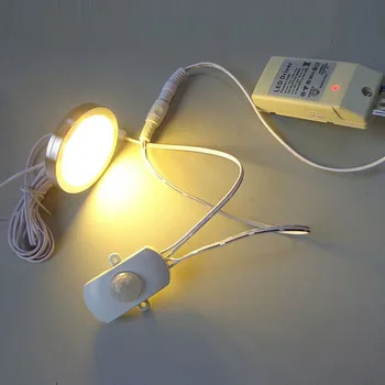 

120 degree Mini Outdoor Adjustable Auto PIR Infrared Motion Sensor Detector For LED Light Strip Switch lighting DC 5-24V 5A