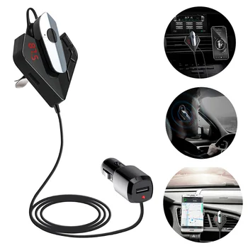 

FM Transmitter Audio USB Charger Radio Handsfree Auto Support TF Card Stereo Sound Universal Car MP3 Player Bluetooth 5.0 Music