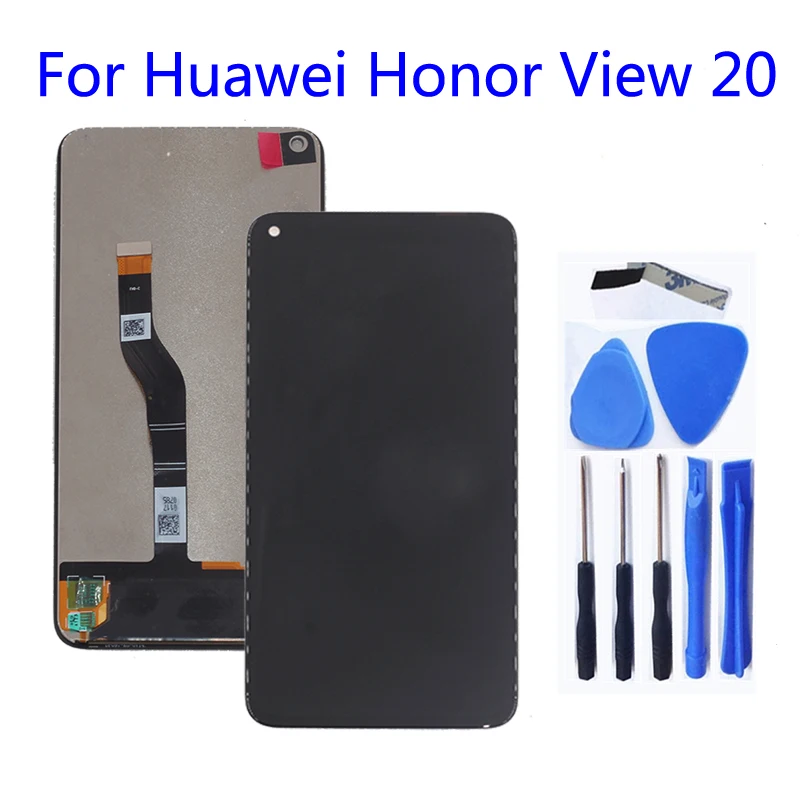 

Original For Huawei Honor View 20/ Honor V20 LCD Display Screen Touch Digitizer Assembly LCD Display 10 Touch +Repair kit