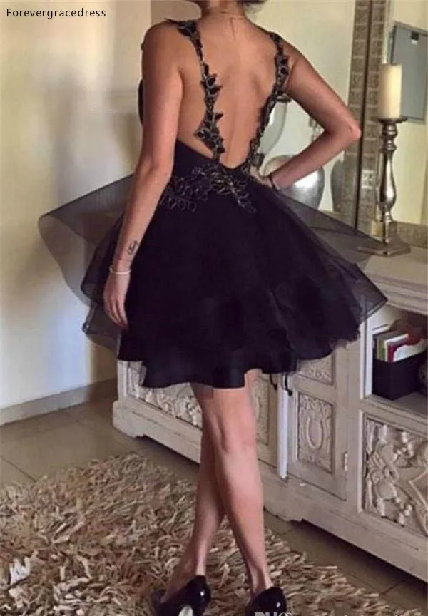 Дешевые маленькие черные тюлевые юбки коктейльное платье трапециевидной формы Короткие Юниоры сладкий 15 платье на выпускной вечер размера плюс