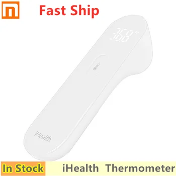 

Fast Ship Xiaomi Mijia iHealth Thermometer LED Digital Fever Infrared Clinical Non Nontact Measurement LED Screen