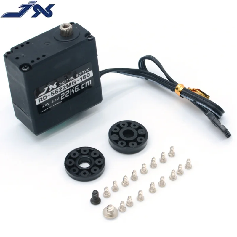 JX Servo RD-5622MG-180 RD-5622MG-300 180 / 300 градусов Прецизионная металлическая шестерня большой