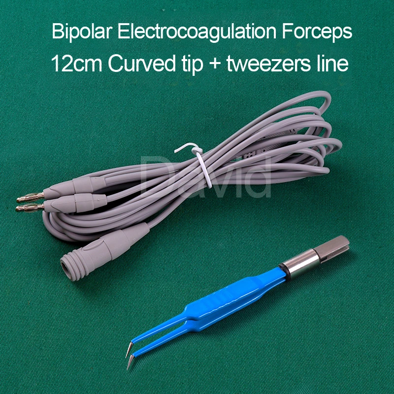 Bipolar coagulator accessories ophthalmic slice plug-in coagulation tweezers coagulation line high temperature and high pressure ophthalmic tool surgical instruments