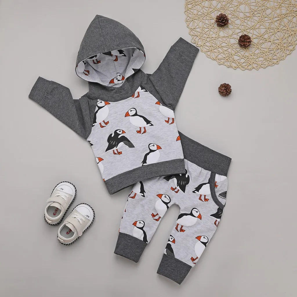 Kids Baby Clothes Set Military Style Newborn Infant Baby Boys Hoodie T Shirt Tops+ Camouflage Pants Outfits Set New In