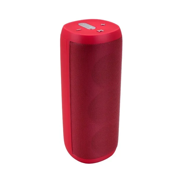 red Nby 8810, портативный Bluetooth динамик, компьютерный сабвуфер, колонки, громкий динамик, 3D стерео Музыкальная Коробка, fm-радио, встроенный микрофон для телефона - Цвет: red