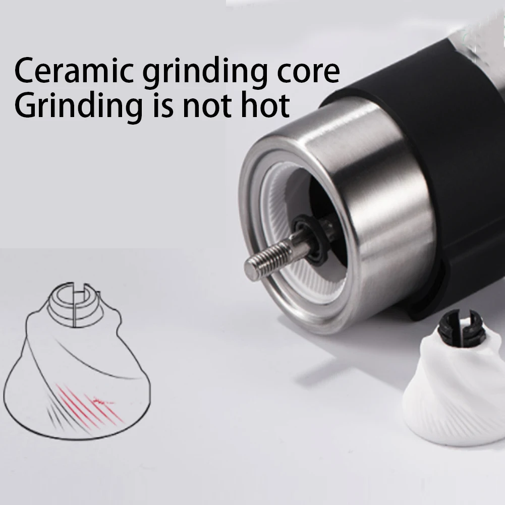 Ручная Керамическая домашняя кофемолка 2 размера регулируемая из нержавеющей