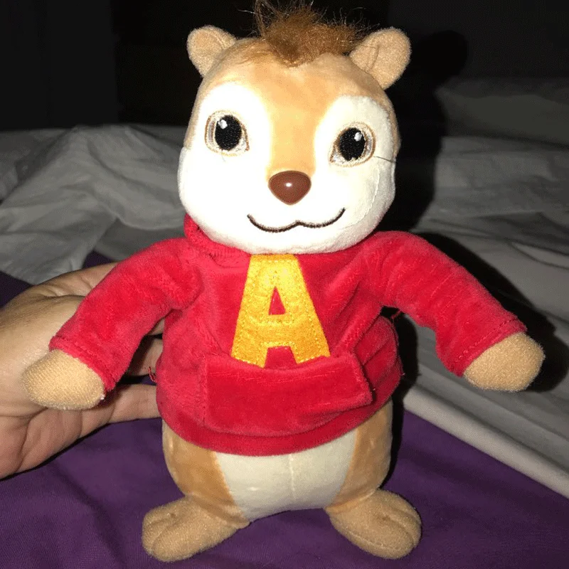 Alvin And The Chipmunks muñecos de Peluche de 22 y 32 CM, muñecos de  animales de Peluche, 3 colores, regalo de cumpleaños para niños y  mujeres|Cine y TV| - AliExpress