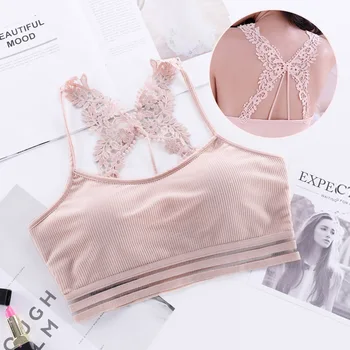 

sexy bra new women's underwear female no steel ring girl bra ladies bra thin section Comfort solid color