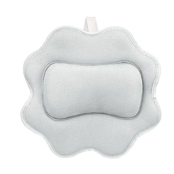 

Easy Clean Shoulder Support Non Slip Relax Head Neck Machine Washable Universal Bath Pillow Sunflower Shape 5D Air Mesh