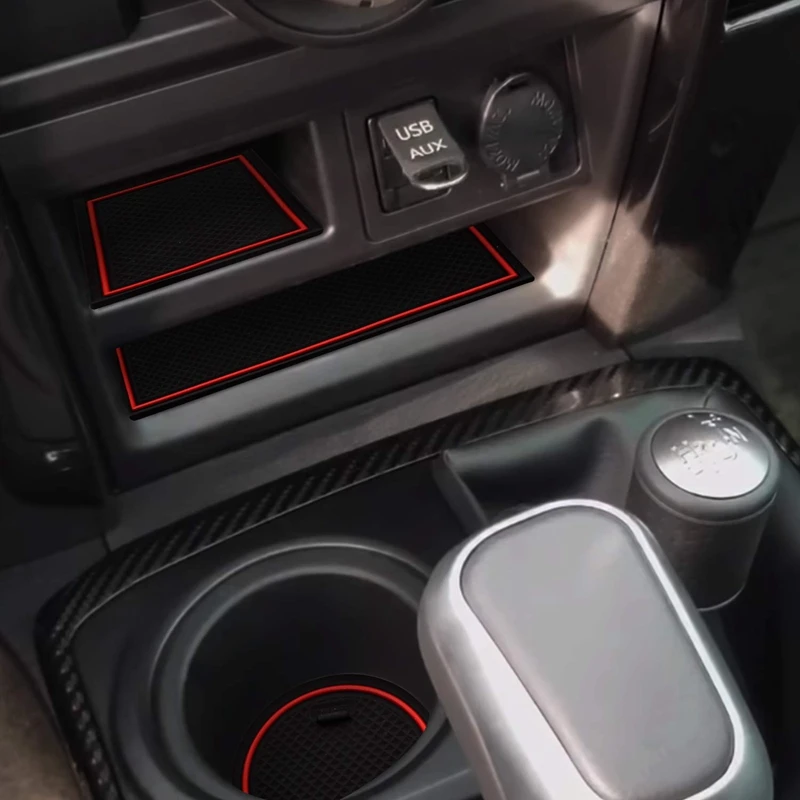 Подстаканник дверной коврик для Toyota 4Runner до 2010 центральная консоль Вкладыш Комплект аксессуаров на заказ(2