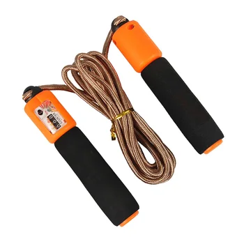 

Foam Handle Portable With Counter For Kids Adults Jump Rope Outdoor Indoor Gift Unisex Adjustable Length Skipping Wire Home Gym