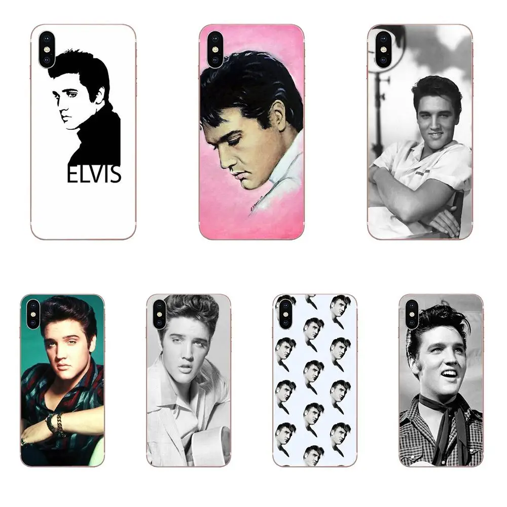 TPU Cases Covers For Xiaomi Redmi Mi 4 7A 9T K20 CC9 CC9e Note 7 9 Y3 SE Pro Prime Go Play The King Of Rock Roll Elvis Presle | Мобильные