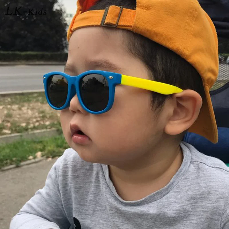 Klokje Brig Zich afvragen Longkeeper Kids Gepolariseerde Zonnebril TR90 Jongens Meisjes Zonnebril  Siliconen Veiligheidsbril Cadeau Voor Kinderen Baby UV400 Eyewear|Jongens  Zonnenbrillen| - AliExpress