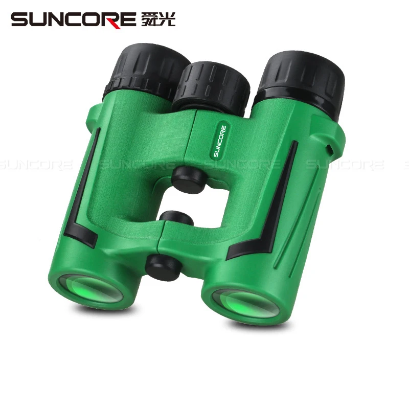 

SUNCORE 10x28 Binoculars HD Portable Telescope Optical Lens FMC Green Film Outdoor Camping Bird Watching