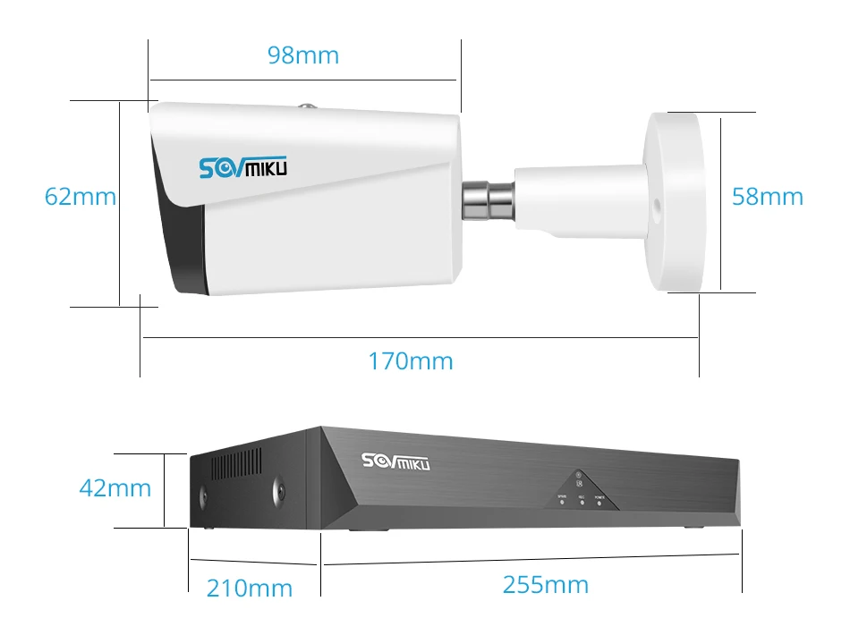 H.265 8CH 3MP POE NVR комплект камеры безопасности Система аудио запись ip-камера Открытый водонепроницаемый CCTV P2P комплект видеонаблюдения