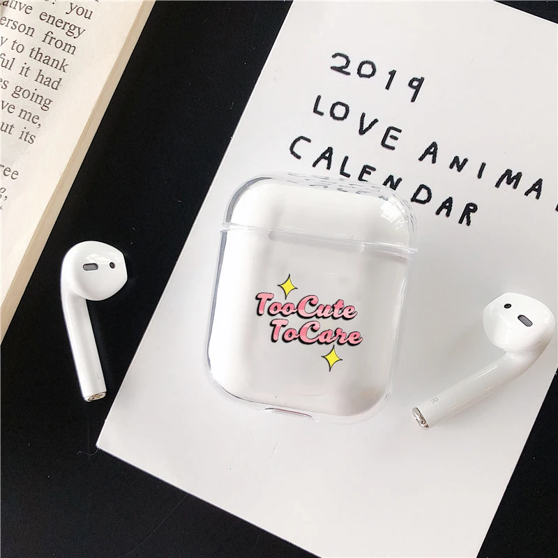 Прозрачный защитный чехол для наушников Apple AirPods|Аксессуары наушников| |