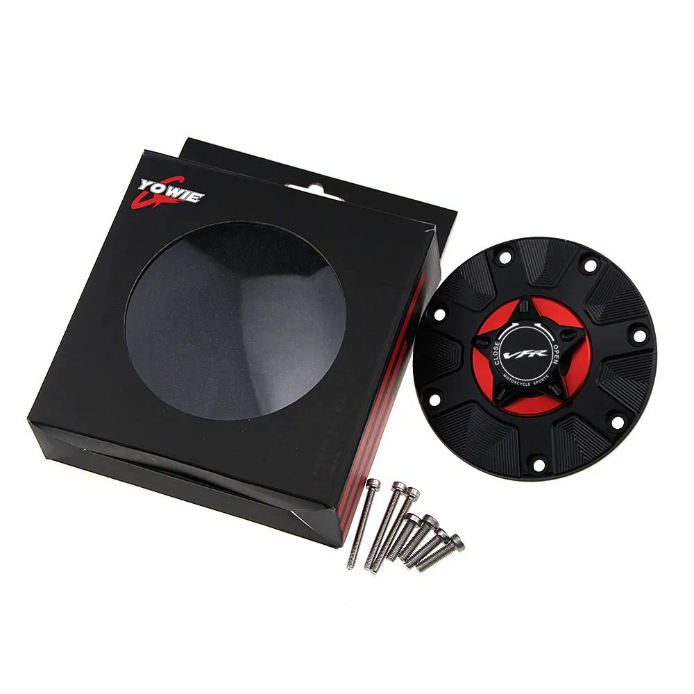 Крышка газового топливного бака для HONDA VFR800/X VFR750 VFR1200X/F VFR 800 мотоцикла CNC Quick Release Cover