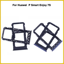 10 шт в упаковке, новая для huawei P Smart заказать фотоаппаратов моментальной печати 7S FIG-LA1 FIG-LX2 FIG-LX3 Micro SD карт памяти лоток sim-карты держатель для карт с отделением для карт