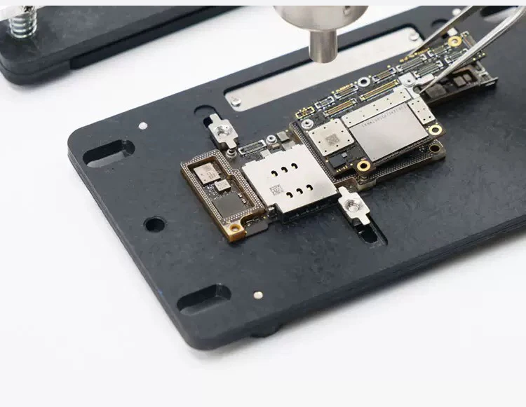 S12 замок пластина ремонтный зажим для iPhone X XS XS-MAX фиксированная платформа приспособление для наладки верхней и нижней сварки материнской