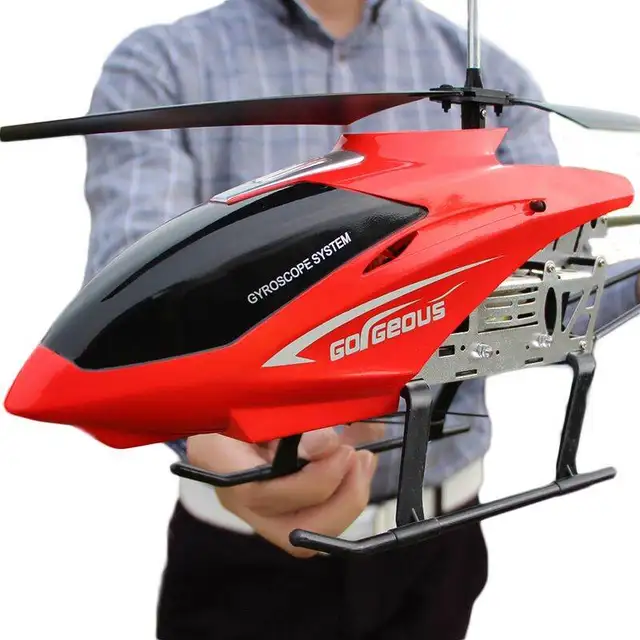 3.5CH 80cm extra Large remote control aircraft durable rc helicopter charging toy drone model UAV outdoor aircraft helicopter 2