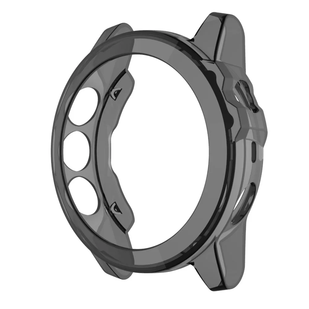 Силиконовый защитный чехол для Garmin Fenix 5X браслет Защитный Браслет оболочка для Garmin Fenix 5X/5X Plus Смарт-часы - Цвет: black