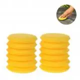 

12 PCs Detailing Applicator Foam Cleaning Wash Pads Polish Wax Car Sponges Waxing
