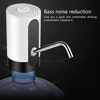 

USB Rechargeable Automatic Electric Water Pump Original Home Office Portable Drinking Bottle Water Pump Machine Switch