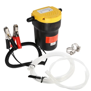 

12V Diesel Oil Fluid Transfer Extractor Pump 60W Electric Diesel Fluid Extractor Transfer Suction Pump For Car Motorcycle Boat