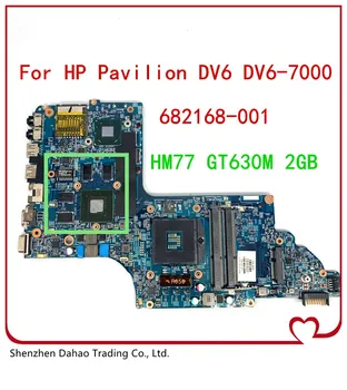 

MAIN BOARD 682168-001 Laptop Motherboard For HP Pavilion DV6 DV6-7000 HM77 DDR3 GT630M 2GB 682170-001 100% tested