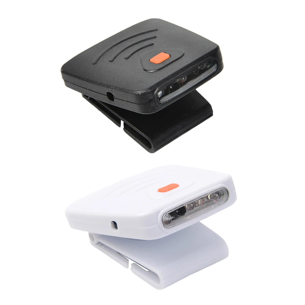 Linterna de cabeza con Clip en Visor LED, linterna de cabeza Manos libres, recargable