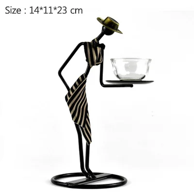 F Metal Birthday Candle Holders Wedding Decoration Candlestick Desktop Decoration Craft Simple Iron New Year Gift Romantic Gift - Цвет: F