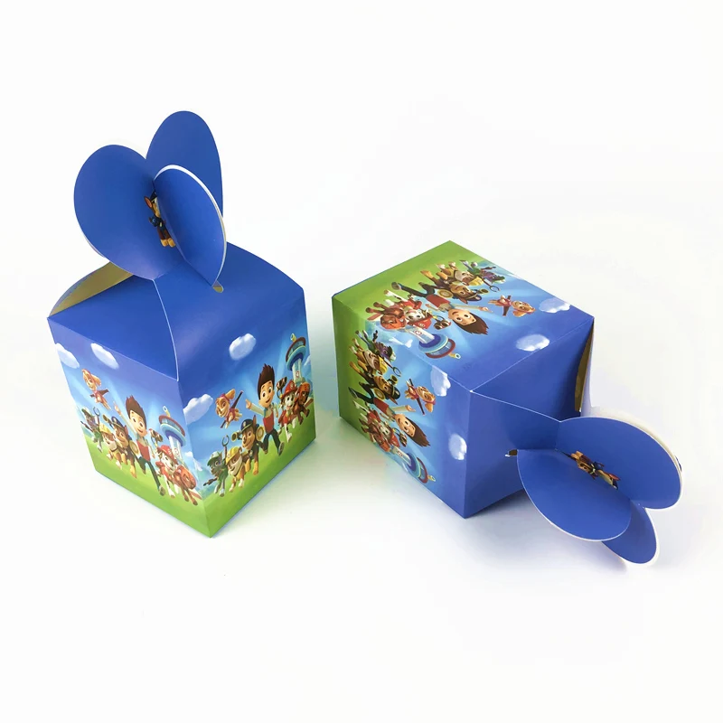 Paw Patrol/украшения для дня рождения, Подарочная сумка для дня рождения, бумажные стаканчики и тарелки, Одноразовые столовые принадлежности для детского душа
