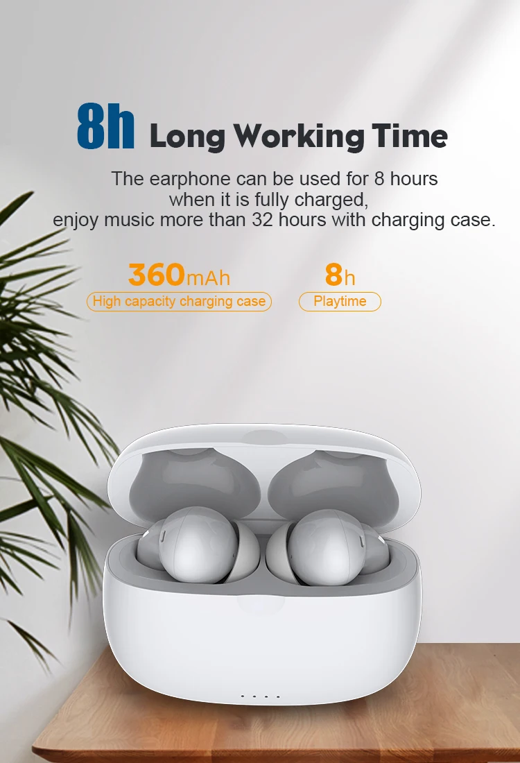 Global DOHKO X PRO TWS True Wireless Earbuds TWS Noise Reduction Wireless Bluetooth Earphone High Quality Sound pressure sensor