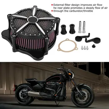 

Motorcycle Air Cleaner Air Intake Filter Kit CNC Aluminum Fit for Trike Touring 2008-2016 Air Cleaner Intake filtre a air moto