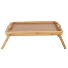 Folding Laptop Tisch Bambus Computer Schreibtisch Tragbare Sofa Bett Lesen Notebook Tisch Lap Stand